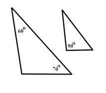 Are the Triangle similar? Why or why not?