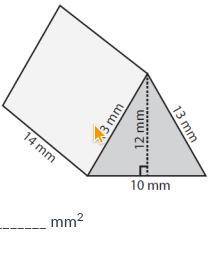 I NEED HELP ASAP

please help out;
What is the surface area of this triangular prism?