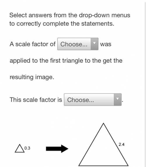 PLS HELP! THIS IS WORTH 30 POINTS!

Scale factor of ______: 0.125 or 8
This scale factor is ______