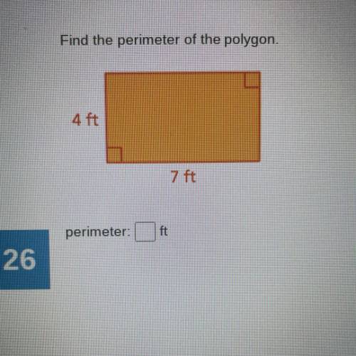 Find the perimeter of the polygon