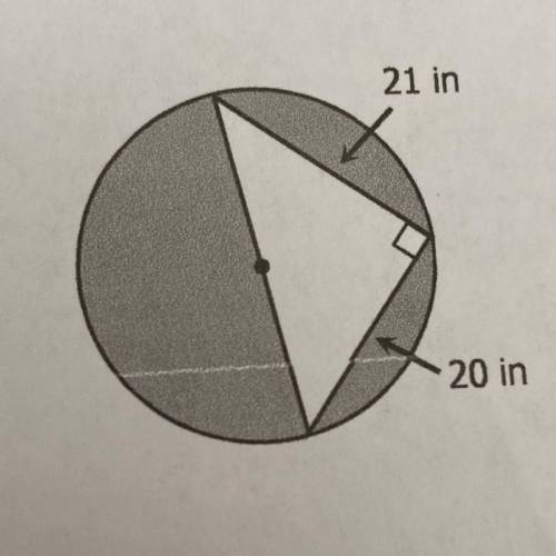Plz I really need help in this question 
Find the area of the shaded region.