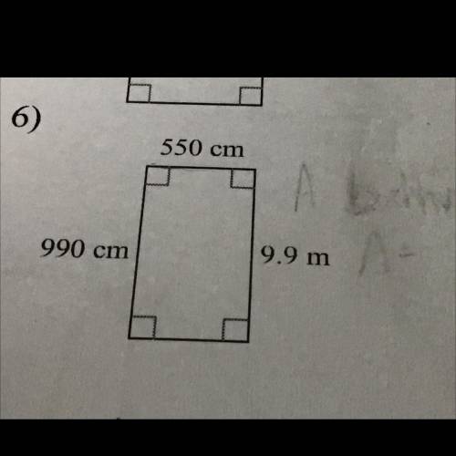 What is the area of this rectangle?