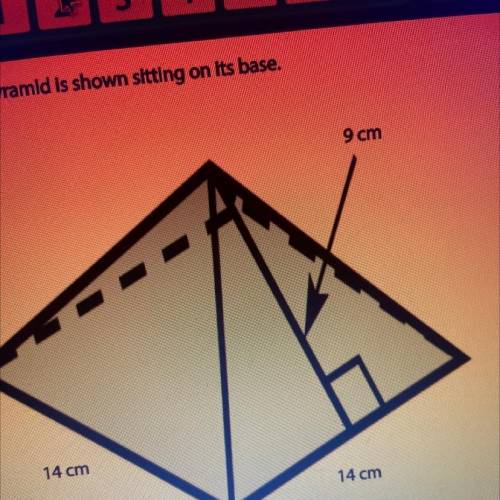 What is the area surface of the pyramid please do not do any files or links just say the answer and