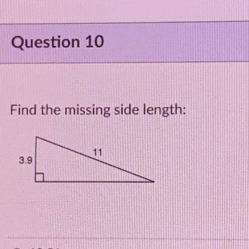 Find the missing side length! Show your work to be marked brainliest! (lots of points)