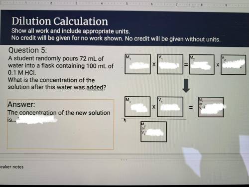 Dilution calculations!! 
help needed
