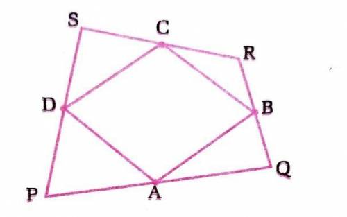 Heya!

 In the given quadrilateral PQRS, the mid-points of the sides PQ , QR , RS and SP are A , B