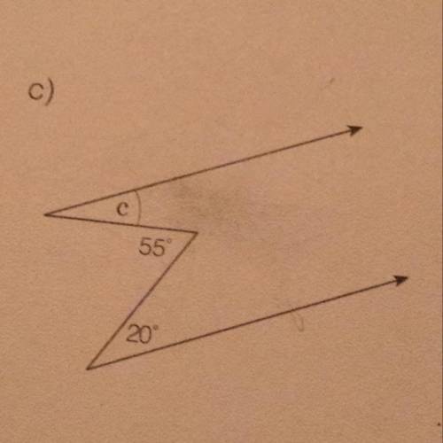 TRIG HELP NEED TO FIND C IS IT NOT ALT ANGLES?????