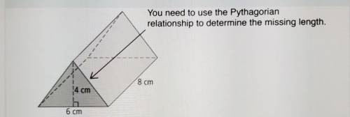 Find the surface area of this triangular prism (1 Point)

SA LA + 2 (BA), LA = p xh A.88cm2 B.138c