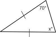 Determine the value of x in the figure.

Question 15 options:
ASAPPPPPP 
!% POINTTT
A) 
x = 35
B)
