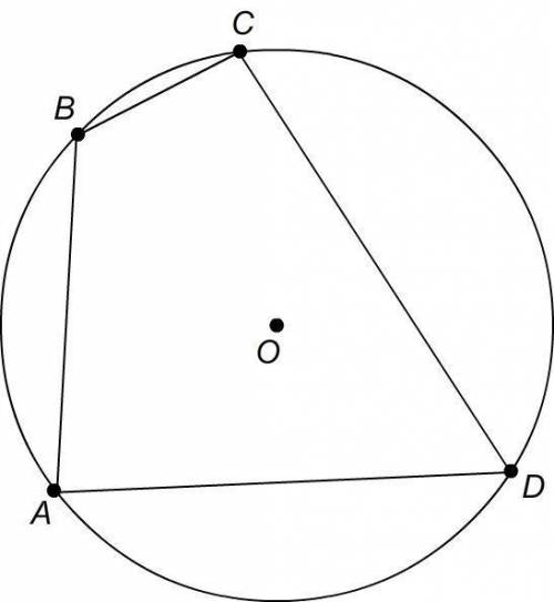 ​ABCD is an inscribed polygon.

Given mBCD=2(m∠A) - Response area
mDAB=2(m∠C) - Inscribed Angle Th