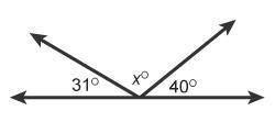Use the relationship between the angles in the figure to answer the question.

1st on gets BRAINYE