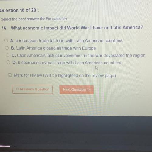 Tell me da right answer is it A or D