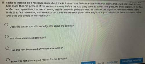 HISTORY OF THE HOLOCAUST 
PLEASE HELP!!