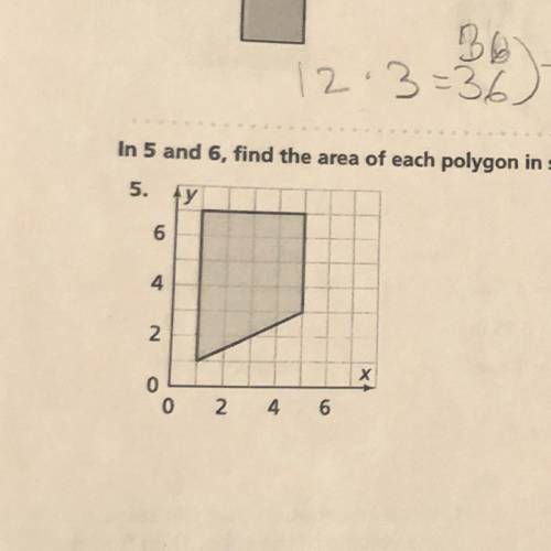 Please help! I’m currently learning polygons.and area!