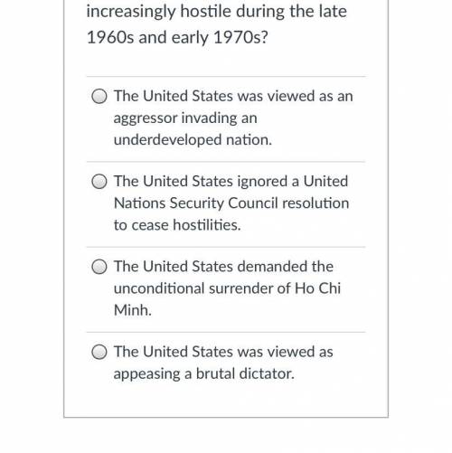 Which of the following best explains why worldwide reactions to U.S. involvement in Vietnam grew in