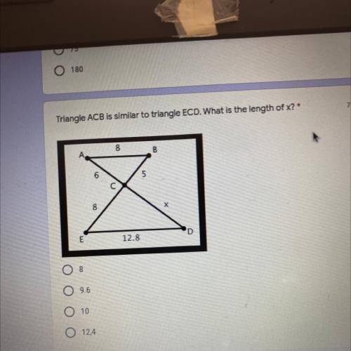 What is the length of X PLEASE HELP