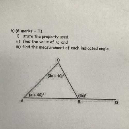 Can someone please help me solve the question in the picture I listed. Need it ASAP