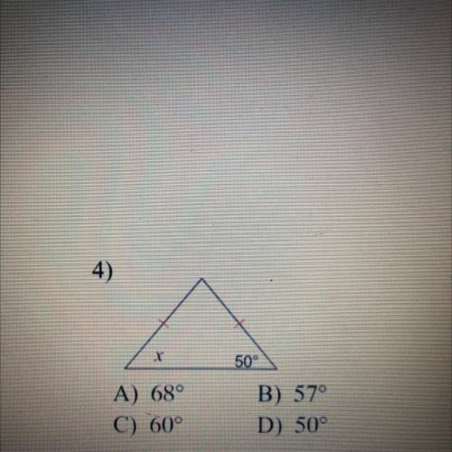 Find the value of x 
Help plz
