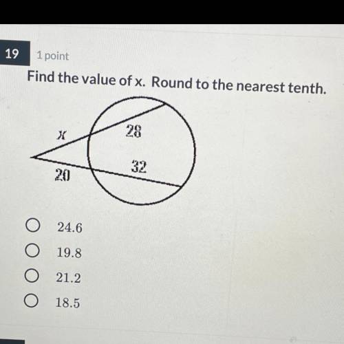 Find the value of x!