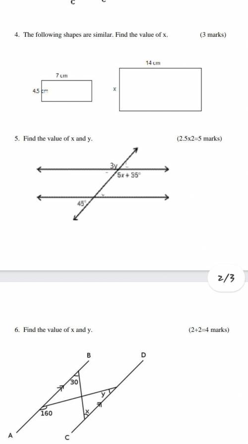 Help me with 3 of the maths please anyone ​