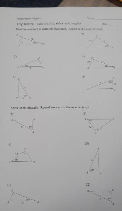 I need the awnsers to this worksheet please​