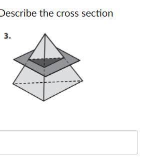 Describe the cross section
