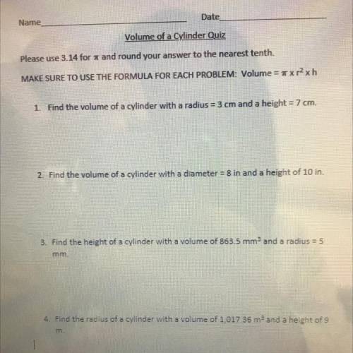 Can anyone find these answers for me by 3pm EST?