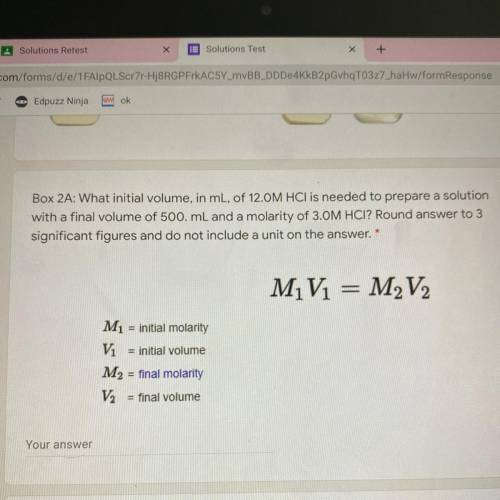 What’s the answer please i’m so bad at chem