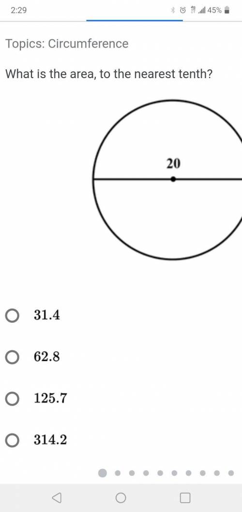 Circumfrence area of circles question 
Above don't understand it