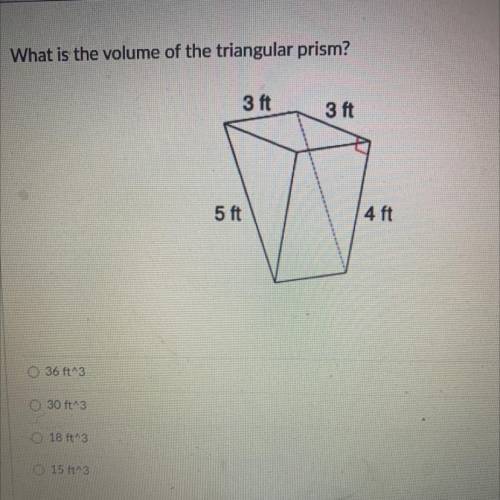 What is the volume of the triangular Prism