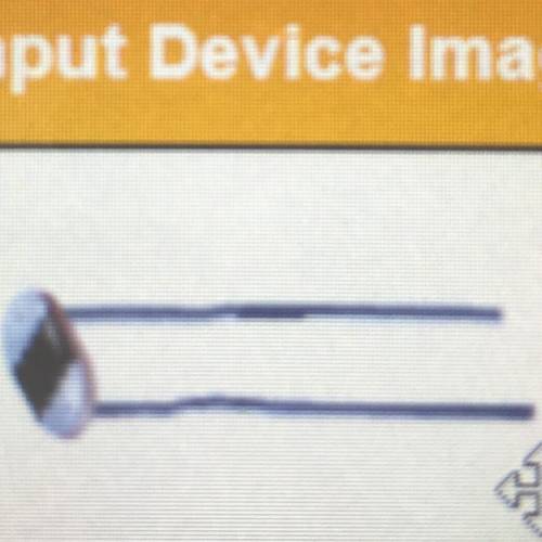 What input device image name is this? & what does it detect? (Force or bend)