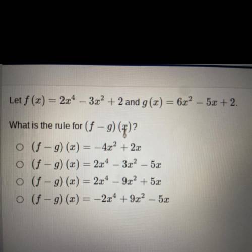 Help!!! Algebra 2
:( Due in 7Mins