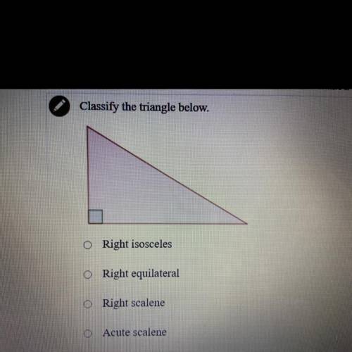 Please help me classify this triangle below please