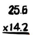 How many decimal places are in the product of the expression below? *

Mark only one oval. 
A. one