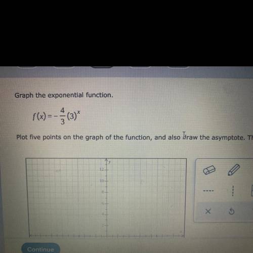 Graph the exponential function.HELP ASAP