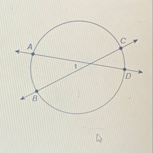 HELP!!! Which equation correctly describes the relationship between the

measures of the angles an