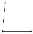 What type of angle is shown below?
A.acute
B.straight
C.obtuse
D.right