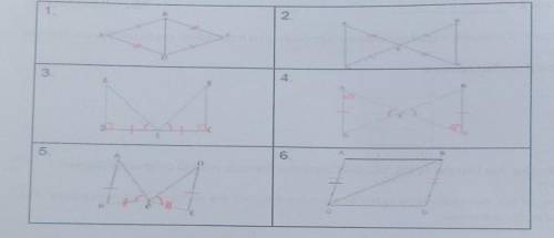Activity 2: Identify Me

Direction: Determine whether each pair of triangles is congruent by SSS,