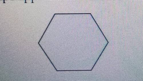 How many lines of symmetry does this shape appear to have?​