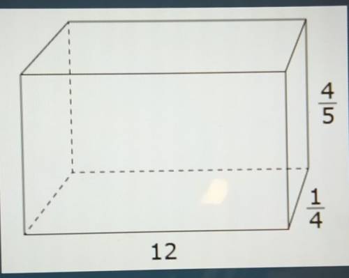 Find the volume of the rectangular prism in the picture

A. 48/5 units^3B. 2 and 2/5 units^3C. 12/
