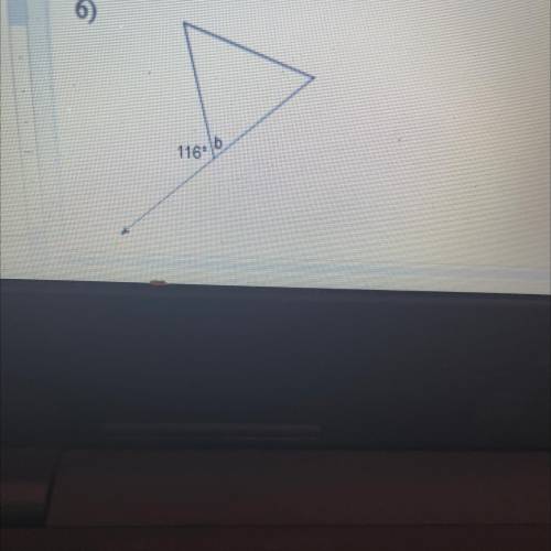 Find the measure of angle B