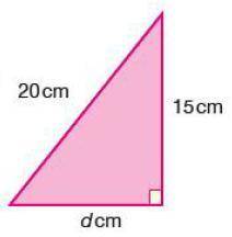In this diagram use pythagoras theorem to calculate the length of the marked side