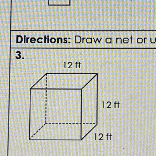 can someone pls help me. i’m confused. the question says “use a formula to find the surface area of