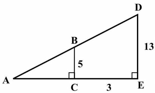 Which is the measure of angle A?