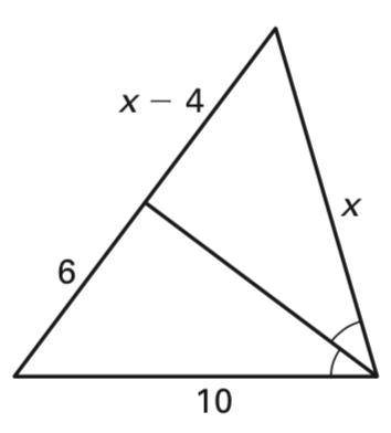 Solve for x. No guessing. 
Use the photo below to solve for x. Do not post links as your answer