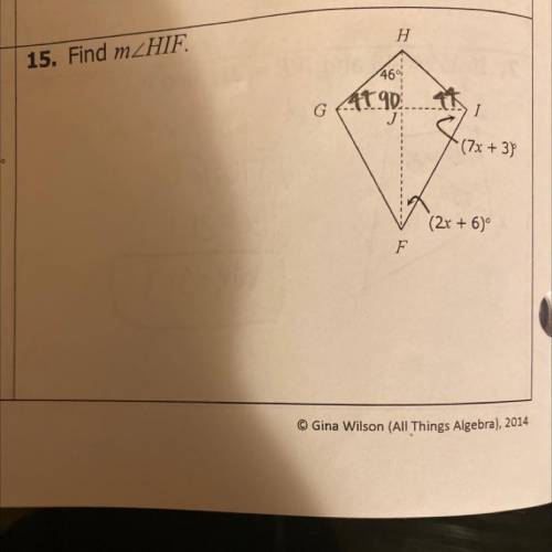 I need the answer for 15 please.