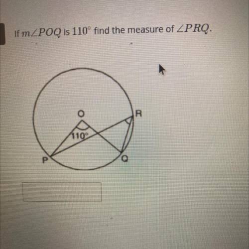 Geometry help!! Find the measure of PRQ