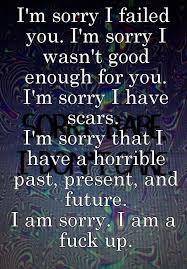 (this is for anybody feeling this quote) Stop saying sorry..forget the person that hurt you and let