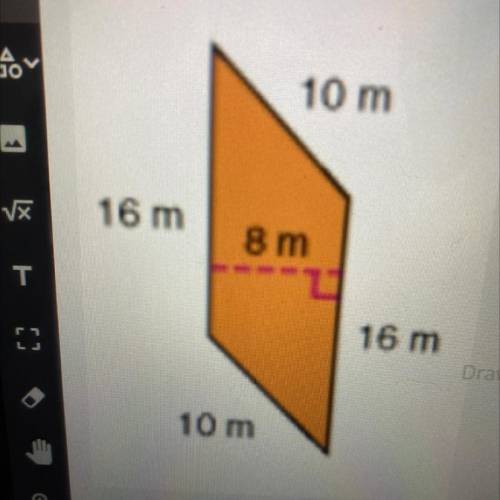 Find the area of the parallelogram.
(Please help!!)