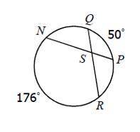 Solve for the angles below. Assume that segments that appear to be tangent are tangent. Round your